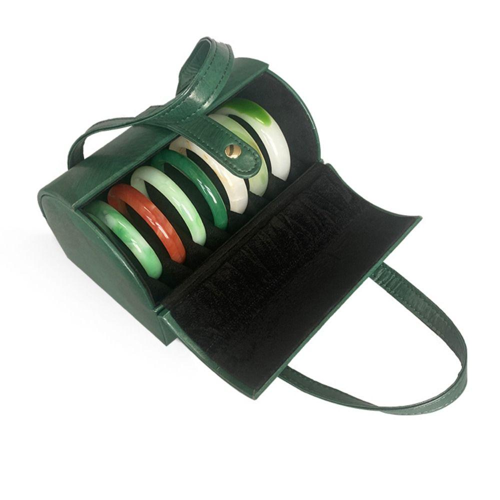 7Positions Bracelet Display Box Dustproof Bracelet Carrying Case Watch Protective