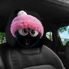 2PCS Cartoon Car Headrest Cover Elastic Car Pillow Protector Auto Interior Decoration Cover SUV