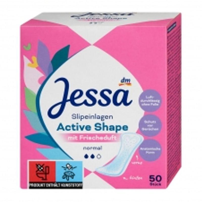 Jessa Прокладки ежедневные Fresh Active 50 шт.