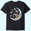 Детская футболка унисекс для мальчиков Skating Astronaut Moon Skater Boys