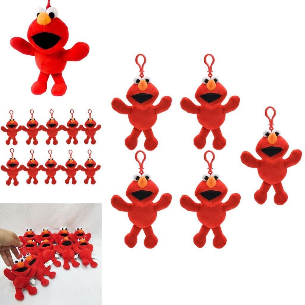 Plush Red Elmo Doll From Sesame Street Ideal Soft Stuffed Toy For Children
