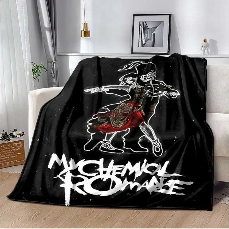 Мои одеяла с принтом группы C-Chemical R-RomanceДетское одеяло для спальни, гостиной, дивана, кровати, автомобиля Индивидуальные одеяла