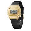 Авторизованные и ICE Retro Gold Digital Часы Ice-watch, Мужские Женские, 022731, цифровые, Металл, Зеркальные, Черные, Маленькие, 32 мм,