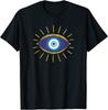 Evil Eyes Fatima Hamsa Symbol All Seeing Eye Unisex T-Shirt