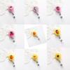 Practical Flower Fruit Retractable Keychain Badge Reel Clip Doctor Nurse Clip ID Card Badge Holder