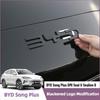 Для BYD Song Plus DMI Seal U Sealion 6 Черный Передний Значок Модификация Черный Воин Значок Автомобиля Покрытия Стиль Логотип