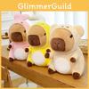Bear Duck Rabbit Capybara Plush Toy Stuffed Animal Doll Decorations Cartoon