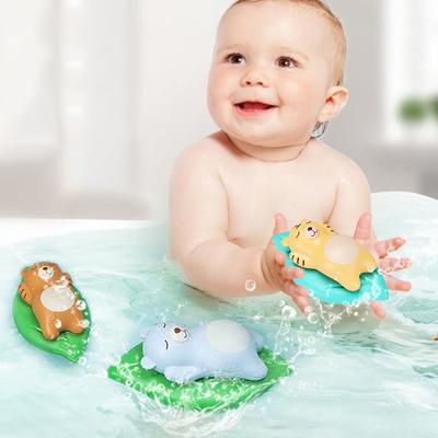 Дети Лето Пляж Ванна Вода Медвежонок Игрушки Заводной Водяное колесо Плавание