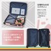 Carry Carry Bag with Expansion 360 Degree Double TSA Zipper Business Hospitalization 1 Night and 2 [VIVICITY] Suitcase, Case, Carry-on, Function,