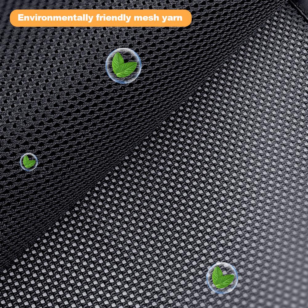 Dual Layer Magnetic Car Sunshades Sun UV Protection for Side Windows Heat Blocking Mesh Sunshade Curtain