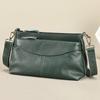 Hot Selling New Genuine Leather Handbag Retro Fashion Women's Shoulder Bag Trendy Designer Girl's Crossbody Bags Solid Color Simple Purse