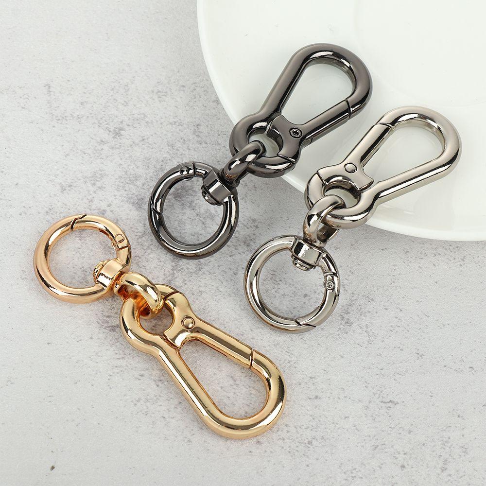 Крючки из цинкового сплава, застежка-карабин, клипса, кошельки, сумки, пружинные тыквенные пряжки, пряжка для ремня сумки