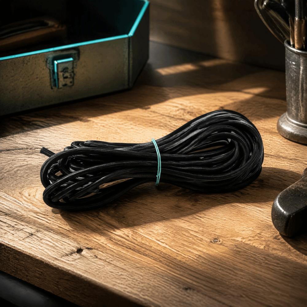 Strong Elasticity Stretch String Rope Braided Shock Cord Durable Round Elastic Rope DIY