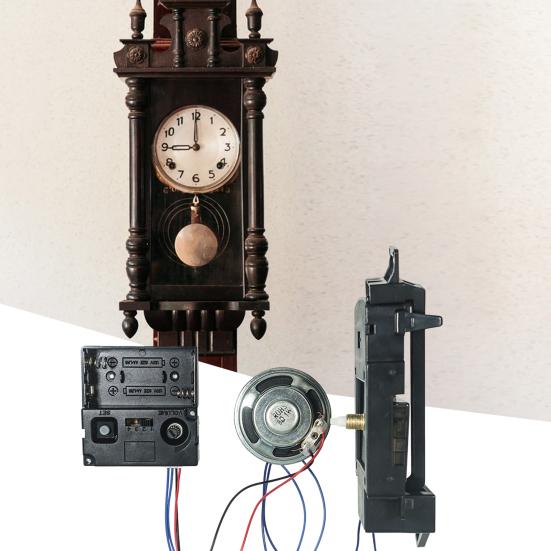 1 комплект музыкальной шкатулки, экономичные сменные пластиковые хорошие кварцевые часы, запасные части для часов