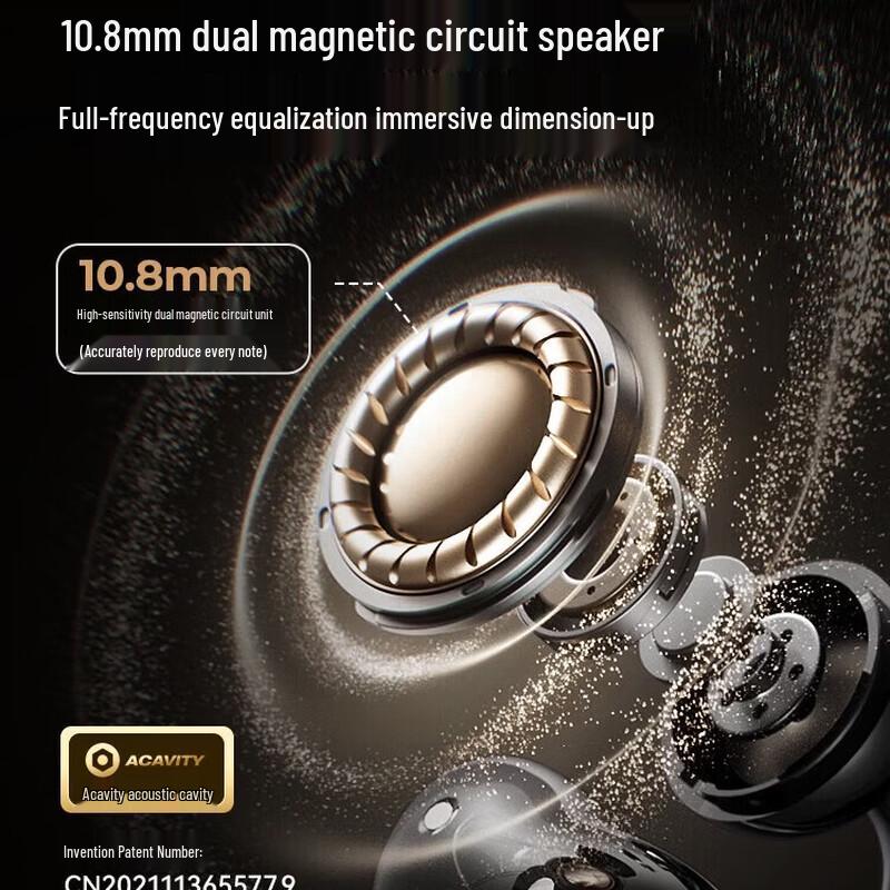 Cena S8S Open-Ear Clip-On Bluetooth Earbuds with Panoramic Sound