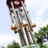 Large Wind Chime Tubes Bells Metal Church Bell Outdoor Garden Creative Hollow Home Garden Wall Hanging Decoration