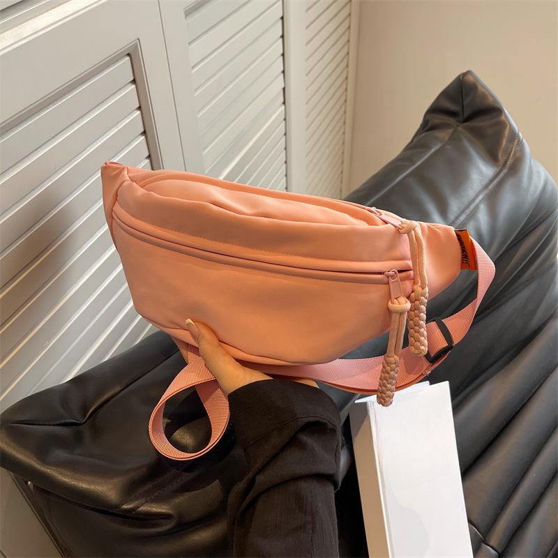 Летняя спортивная сумка на грудь в корейском стиле – модная поясная сумка с широким ремешком и сумка-мессенджер для женщин