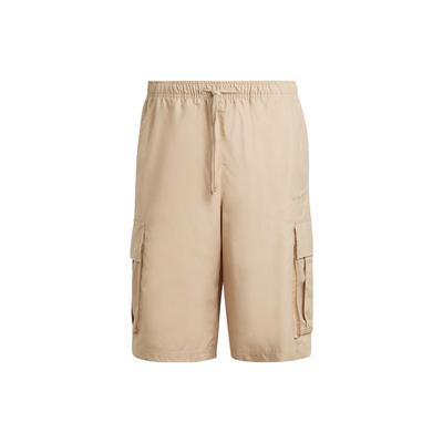 Оригинальные шорты Riffa City Boy Cargo, однотонные, с большим карманом, на шнурке, свободные, спортивные, мужские, светло-коричневые IB8737