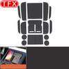 For Xpeng G6 XiaoPeng 2023 2024 Car Styling PU Leather Door Groove Pad Water Cup Storage Anti Slip Pad Auto Interior Accessories