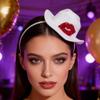 Элегантные Федоры Шляпа Цилиндр Повязки на Голову для Унисекс Модный Аксессуар Стильный Ковбойский Костюм Деталь Шляпы-Панамы