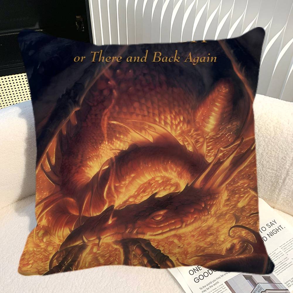 Movie TThe HHobbitt Pillow Case Square Pillow Bedroom Sofa Leisure Comfort Cushion Car Home Decoration
