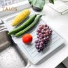 Подставка для сушки кухонной посуды с дренажной системой Быстросохнущая компактная конструкция Сливной поддон Поставка мисок для столовых приборов