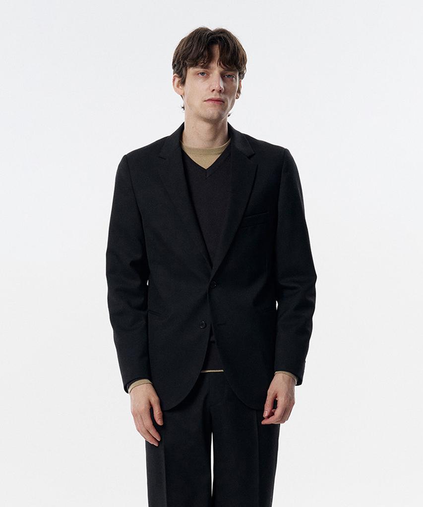 TAILDERN Caine Wool Tailored Jacket Black