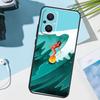 Чехол для телефона OPPO Reno 14 Pro 10 11 12 13 14F 13F 12F 11F 7 8 Lite, Чехол для телефона OPPO Find X9 X6 X5 X8 Pro, Серфборд Серфинг Серф-девушка