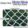 Customize Size Home Balcony Railing Stairs Children Pet Safety Fence Net Construction Site Against Falling Nylon Rope Mesh Net