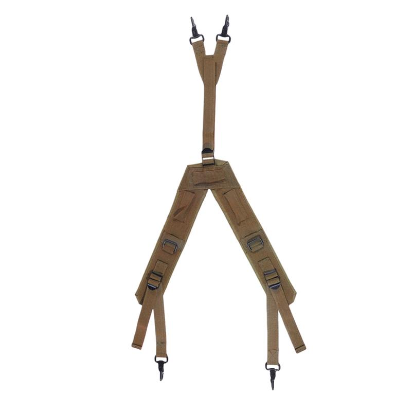 Наружный ремень Многоцелевой поясной уплотнитель Несущий двойной плечевой ремень Нагрудный ремень