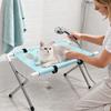 Foldable Pet Grooming Table Non-Slip Pet Grooming Hammock Rust-proof Pet Bathing Stand  Pet Washing
