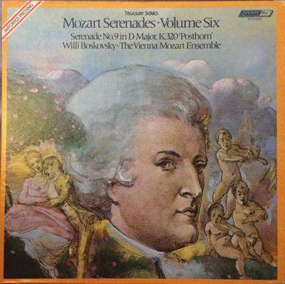 LP-пластинка ВОЛЬФГАНГ АМАДЕЙ МОЦАРТ, ВИЛЛИ БОСК - Серенады Том Шестой Серенада №. 9 STS15415 London Records 1973 США Классика Б/У