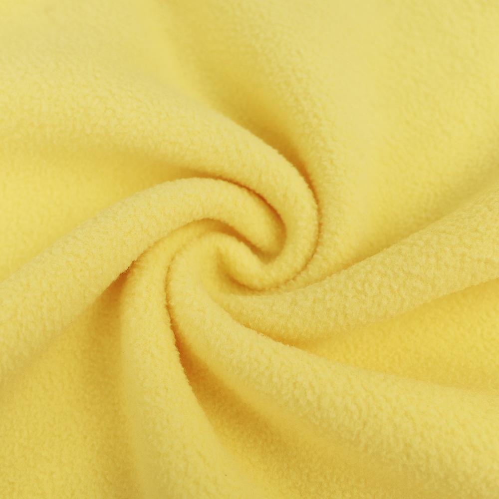 Custom Color and Pattern Double Brushed Single Sided Polar Fleece Fabric for Hoodies Sportswear