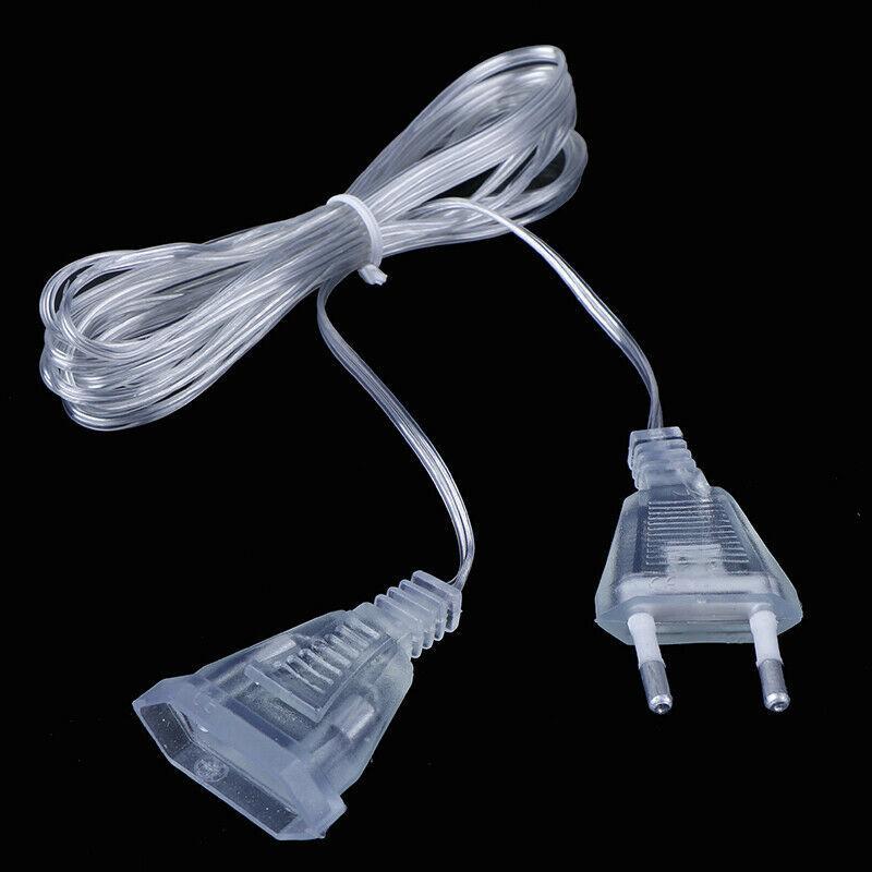Практичный Usb, европейский стандарт, европейский стандарт, 3-метровый удлинитель, подвесные светильники для штор, аксессуары с пряжкой и переключателем