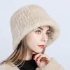 Hat Women's Winter New Mink Fur Mink Leather Hat Thickened Warm Versatile Fisherman Hat Winter Fashion Fur Hat