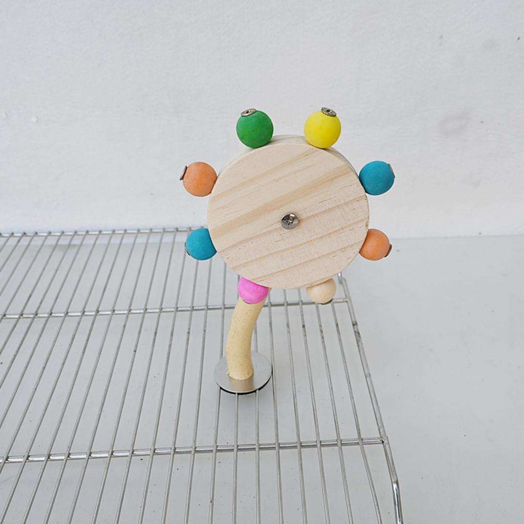 Птичий насест Nature Molar Stand для попугаев Conure Supplies Budgies Grinding Scratchers для маленьких и средних попугаев Toy