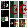 Чехол для телефона Samsung Galaxy S24 Plus S23 S22 S21 S20 FE Ultra 5G S10 S10E S9 Мягкий прозрачный силиконовый чехол Алжирский флаг
