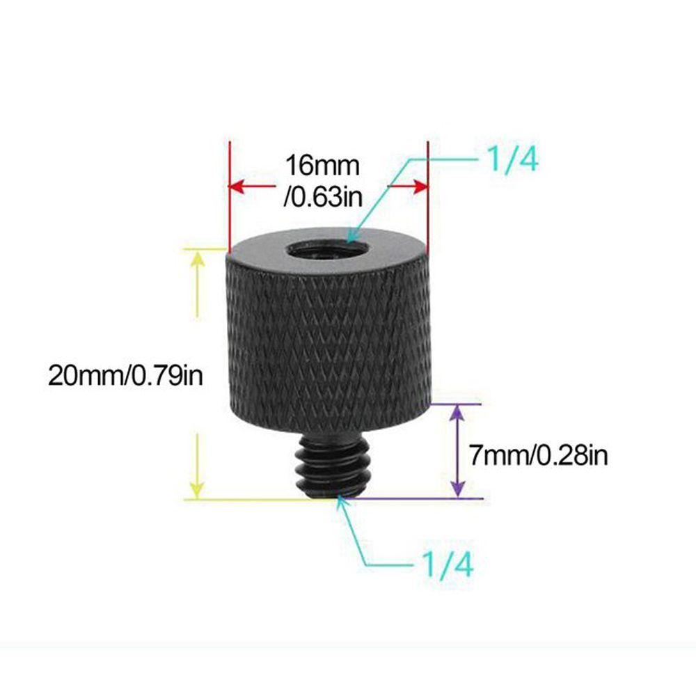 3/8" Tripod Plate Screw Tripod Mount Adapter Camera Conversion Screw Tripod Connector Tripod Screw