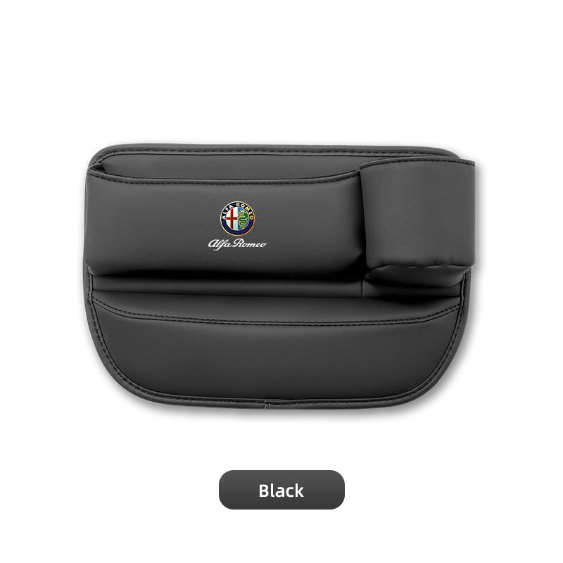 Car Seat Crack Filling Storage Box Auto Water Cup Phone Holder For Alfa Romeo 156 159 147 4C 8C 166 Giulia Giulietta MitoGF8