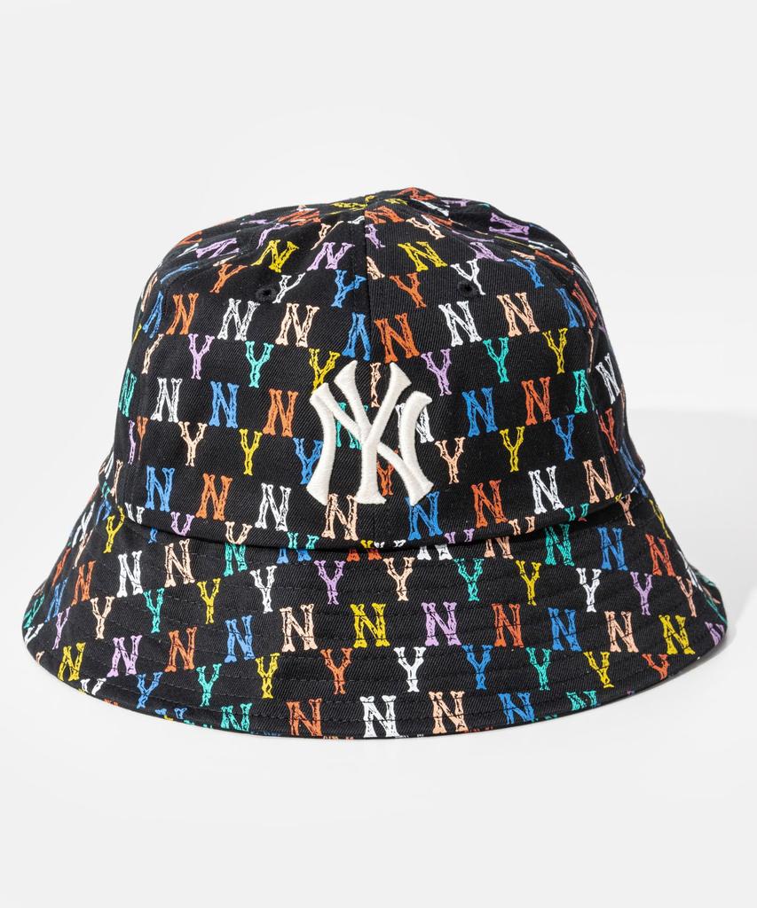 MLB Корея Панама 32CPH4111 МОНОГРАММА РАДУЖНЫЙ КУПОЛ МНОГОЦВЕТНЫЙ Размер бренда: 59H  Японский размер (ок.): М [Товар]