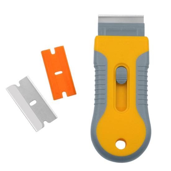 Инструменты для чистки автомобильных наклеек, бритвенный скребок для удаления тонировки окон с лезвием 20 шт.