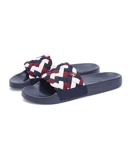 Tommy Hilfiger Меги Плетеные Полностью Скользящие (T52G1Asd800Wt10Gy)