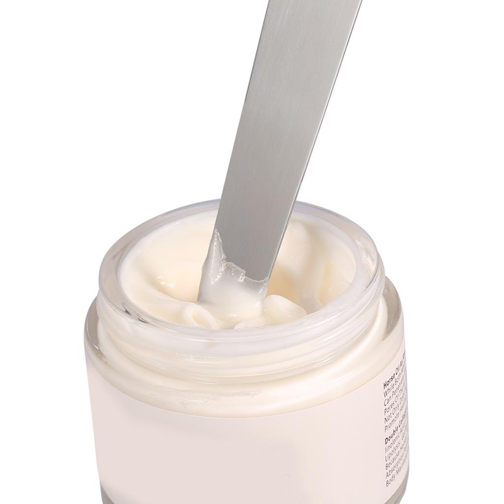 Waxing Spatula Metal Wax Mixing Knife Applicator Wood Handle Hair Removal Tool