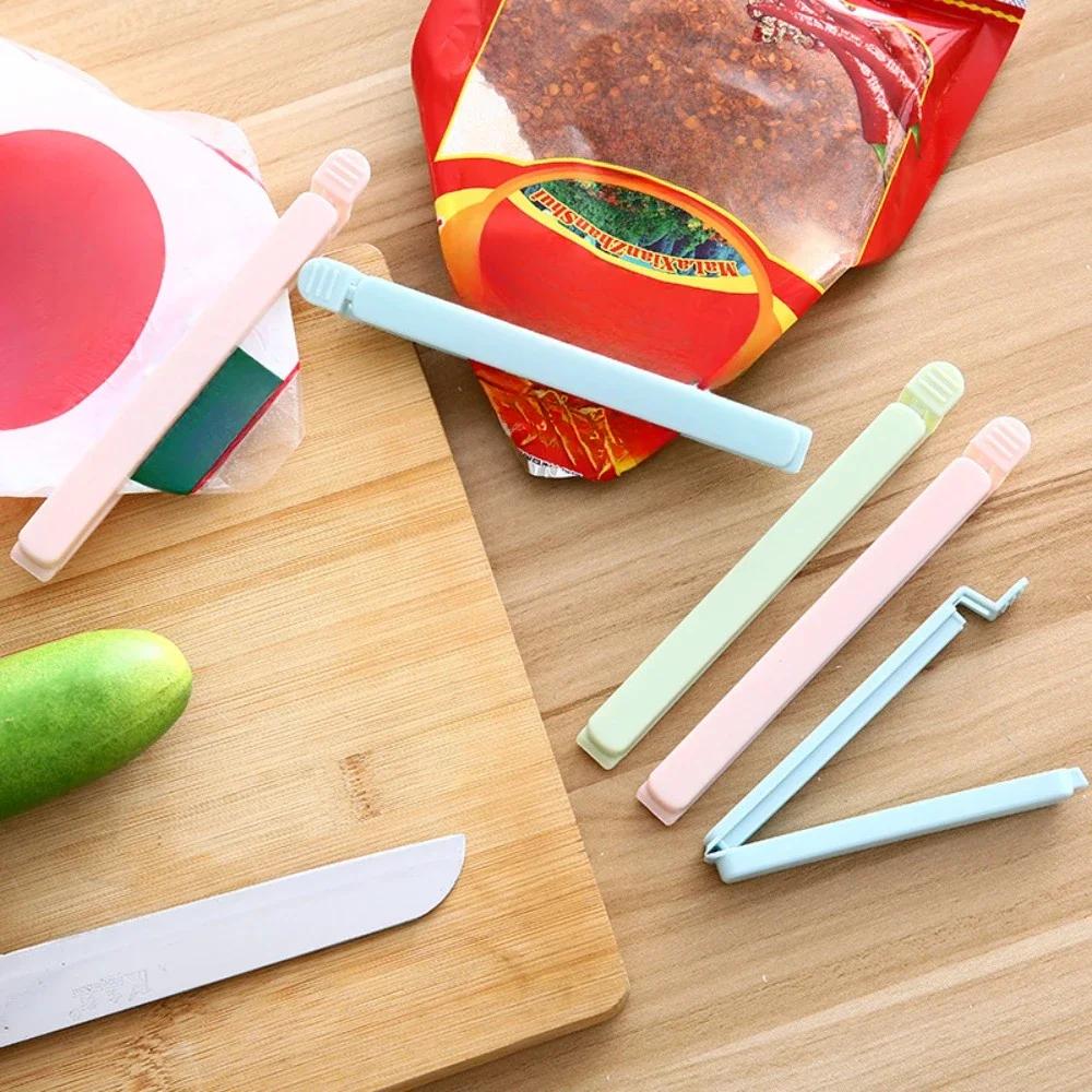 New Sturdy and Moisture-proof 5 Sealed Snack Food Clips, Plastic Bag Food Sealing Clip