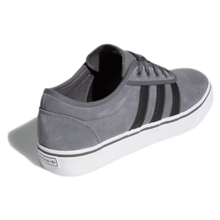 adidas Originals Adiease Удобные Прочные Низкие Кеды для Скейтбординга Мужские Кроссовки Серые Черные EE6108