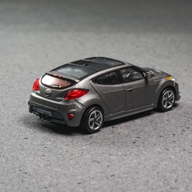1/64 Hyundai Modern Veloster Turbo Сплав Масштабная Модель Автомобиля Литой Металл Симуляция Коллекционный Орнамент Миниатюрная Модель Автомобиля Детская Игрушка Транспортное Средство