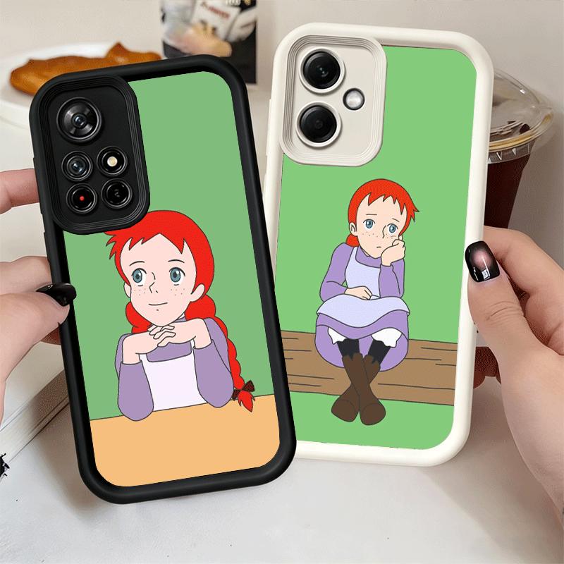 Чехол для телефона Xiaomi Redmi Note 15 14 13 Pro Plus Anne Of Green Gables Shirley Shell 12S 11 11S 11T 5G 14S Мягкий силикон Funda