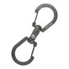 Sankyo Corporation DBLTACT S-Type Universal Carabiner, 100mm, Gunmetal, DT-KSU-100G