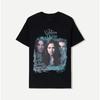 The Vampire Diaries Print Cotton T-Shirt Men's Summer Personality Street Crew Neck Short Sleeve Loose Men's Women's T-Shirt