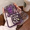 Подходит для чехла для телефона Iphone16 Gradient Sand Violent Bear, Apple 15ProMax с полной защитой от падения 14 Защитный чехол